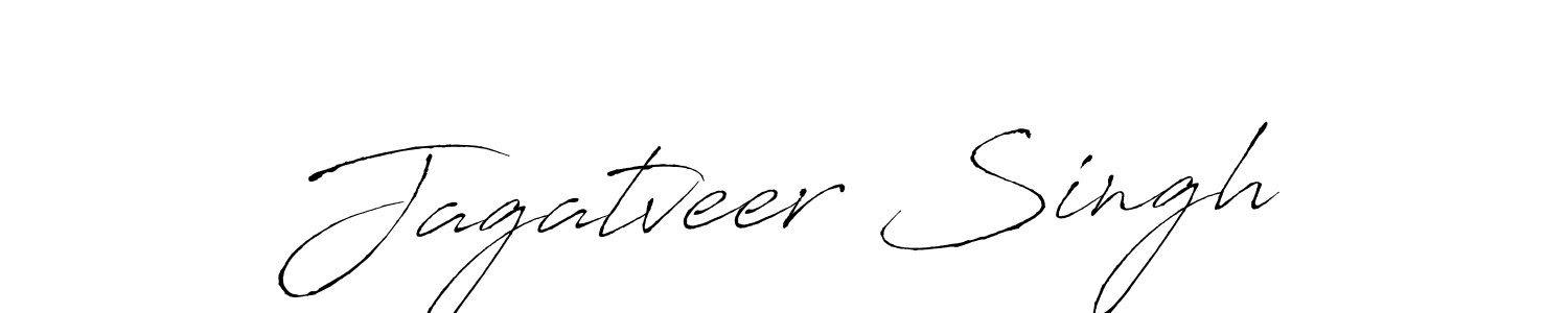 How to make Jagatveer Singh signature? Antro_Vectra is a professional autograph style. Create handwritten signature for Jagatveer Singh name. Jagatveer Singh signature style 6 images and pictures png