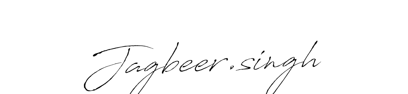 Create a beautiful signature design for name Jagbeer.singh. With this signature (Antro_Vectra) fonts, you can make a handwritten signature for free. Jagbeer.singh signature style 6 images and pictures png