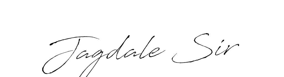 It looks lik you need a new signature style for name Jagdale Sir. Design unique handwritten (Antro_Vectra) signature with our free signature maker in just a few clicks. Jagdale Sir signature style 6 images and pictures png