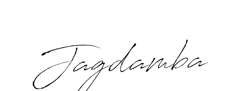 Make a beautiful signature design for name Jagdamba. With this signature (Antro_Vectra) style, you can create a handwritten signature for free. Jagdamba signature style 6 images and pictures png