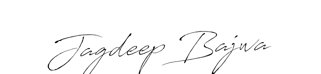 Jagdeep Bajwa stylish signature style. Best Handwritten Sign (Antro_Vectra) for my name. Handwritten Signature Collection Ideas for my name Jagdeep Bajwa. Jagdeep Bajwa signature style 6 images and pictures png