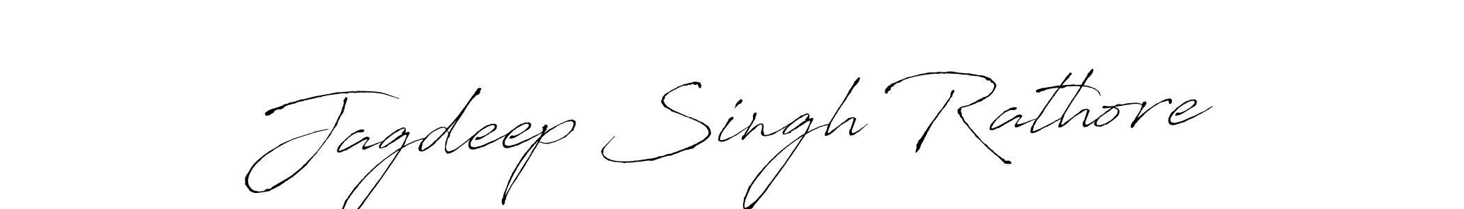 Jagdeep Singh Rathore stylish signature style. Best Handwritten Sign (Antro_Vectra) for my name. Handwritten Signature Collection Ideas for my name Jagdeep Singh Rathore. Jagdeep Singh Rathore signature style 6 images and pictures png