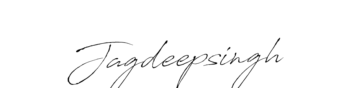 Create a beautiful signature design for name Jagdeepsingh. With this signature (Antro_Vectra) fonts, you can make a handwritten signature for free. Jagdeepsingh signature style 6 images and pictures png