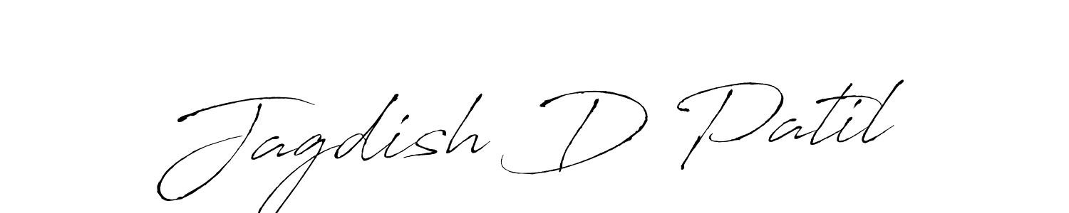 The best way (Antro_Vectra) to make a short signature is to pick only two or three words in your name. The name Jagdish D Patil include a total of six letters. For converting this name. Jagdish D Patil signature style 6 images and pictures png