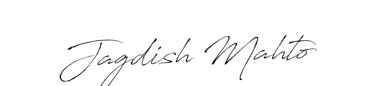 The best way (Antro_Vectra) to make a short signature is to pick only two or three words in your name. The name Jagdish Mahto include a total of six letters. For converting this name. Jagdish Mahto signature style 6 images and pictures png