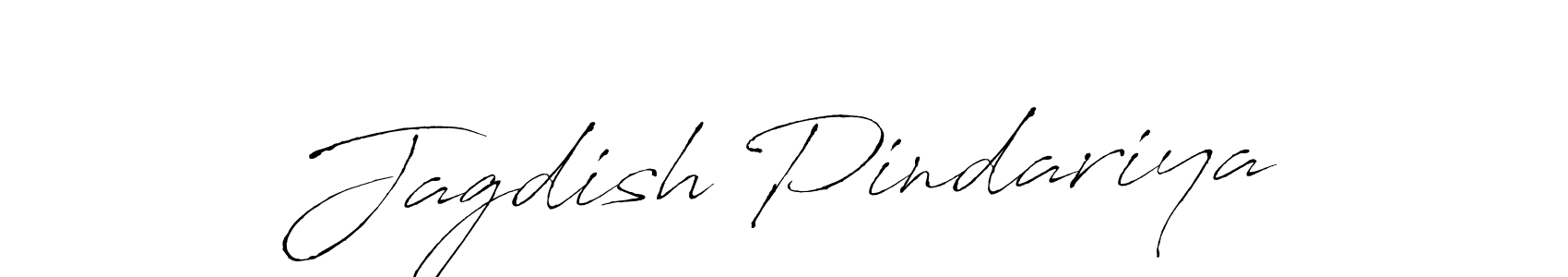 Design your own signature with our free online signature maker. With this signature software, you can create a handwritten (Antro_Vectra) signature for name Jagdish Pindariya. Jagdish Pindariya signature style 6 images and pictures png