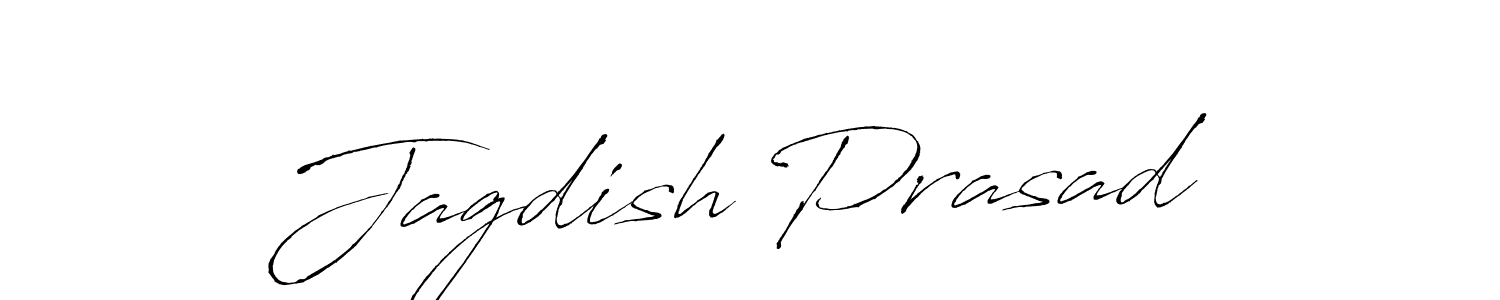 The best way (Antro_Vectra) to make a short signature is to pick only two or three words in your name. The name Jagdish Prasad  include a total of six letters. For converting this name. Jagdish Prasad  signature style 6 images and pictures png