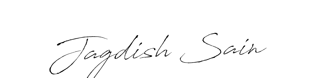 Antro_Vectra is a professional signature style that is perfect for those who want to add a touch of class to their signature. It is also a great choice for those who want to make their signature more unique. Get Jagdish Sain name to fancy signature for free. Jagdish Sain signature style 6 images and pictures png