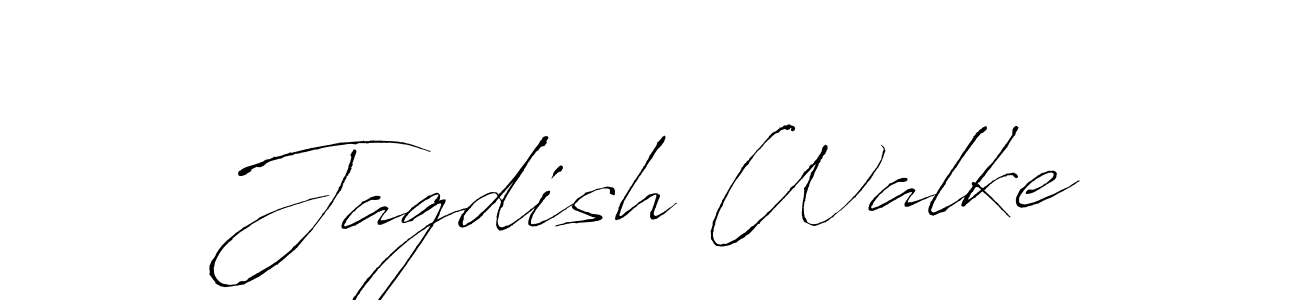 if you are searching for the best signature style for your name Jagdish Walke. so please give up your signature search. here we have designed multiple signature styles  using Antro_Vectra. Jagdish Walke signature style 6 images and pictures png