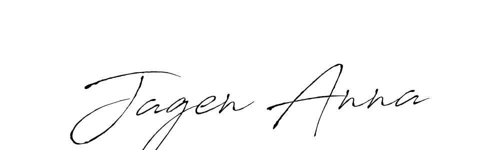 Also we have Jagen Anna name is the best signature style. Create professional handwritten signature collection using Antro_Vectra autograph style. Jagen Anna signature style 6 images and pictures png