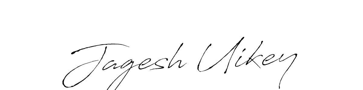 Also we have Jagesh Uikey name is the best signature style. Create professional handwritten signature collection using Antro_Vectra autograph style. Jagesh Uikey signature style 6 images and pictures png