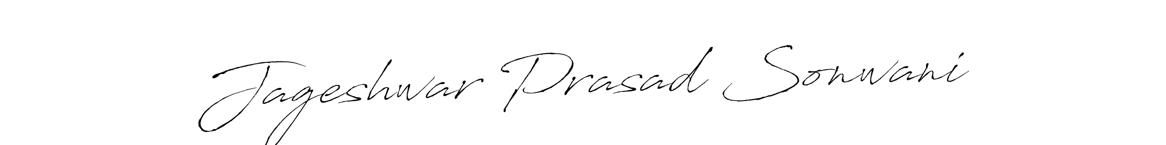 Also You can easily find your signature by using the search form. We will create Jageshwar Prasad Sonwani name handwritten signature images for you free of cost using Antro_Vectra sign style. Jageshwar Prasad Sonwani signature style 6 images and pictures png