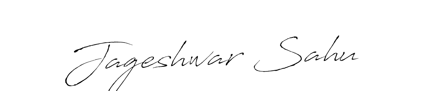 Also we have Jageshwar Sahu name is the best signature style. Create professional handwritten signature collection using Antro_Vectra autograph style. Jageshwar Sahu signature style 6 images and pictures png