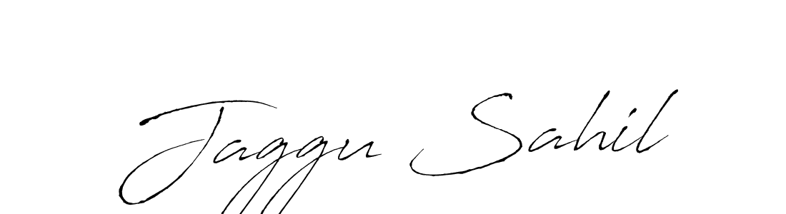 Antro_Vectra is a professional signature style that is perfect for those who want to add a touch of class to their signature. It is also a great choice for those who want to make their signature more unique. Get Jaggu Sahil name to fancy signature for free. Jaggu Sahil signature style 6 images and pictures png