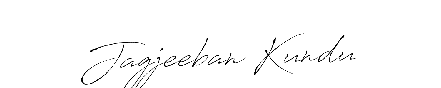 Design your own signature with our free online signature maker. With this signature software, you can create a handwritten (Antro_Vectra) signature for name Jagjeeban Kundu. Jagjeeban Kundu signature style 6 images and pictures png