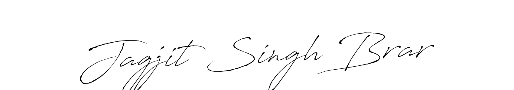 Jagjit Singh Brar stylish signature style. Best Handwritten Sign (Antro_Vectra) for my name. Handwritten Signature Collection Ideas for my name Jagjit Singh Brar. Jagjit Singh Brar signature style 6 images and pictures png