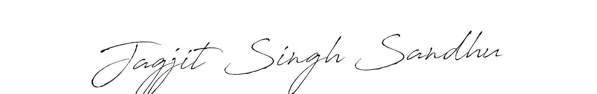 Jagjit Singh Sandhu stylish signature style. Best Handwritten Sign (Antro_Vectra) for my name. Handwritten Signature Collection Ideas for my name Jagjit Singh Sandhu. Jagjit Singh Sandhu signature style 6 images and pictures png