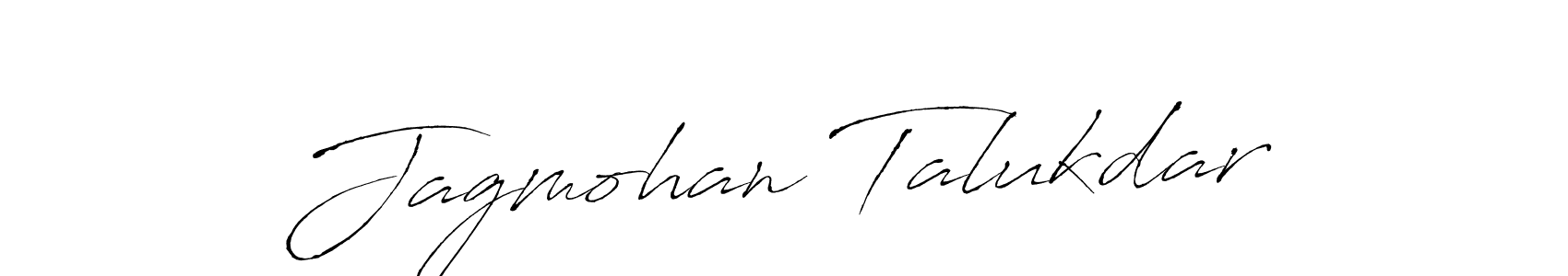 This is the best signature style for the Jagmohan Talukdar name. Also you like these signature font (Antro_Vectra). Mix name signature. Jagmohan Talukdar signature style 6 images and pictures png