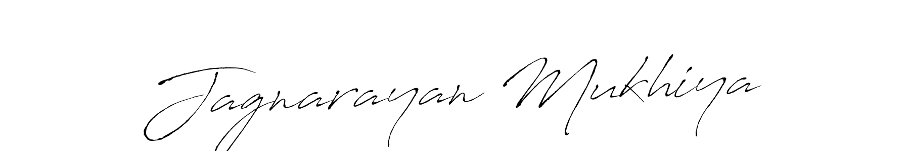 Design your own signature with our free online signature maker. With this signature software, you can create a handwritten (Antro_Vectra) signature for name Jagnarayan Mukhiya. Jagnarayan Mukhiya signature style 6 images and pictures png