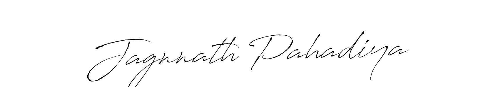 Antro_Vectra is a professional signature style that is perfect for those who want to add a touch of class to their signature. It is also a great choice for those who want to make their signature more unique. Get Jagnnath Pahadiya name to fancy signature for free. Jagnnath Pahadiya signature style 6 images and pictures png