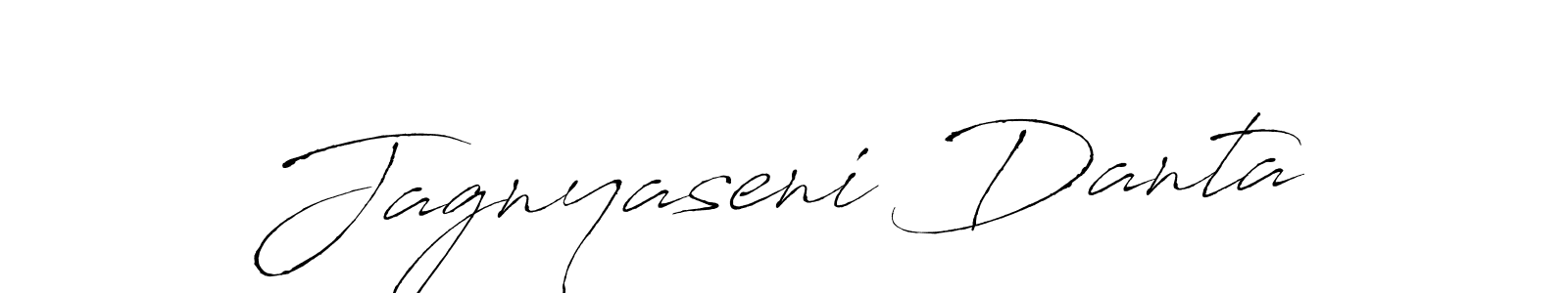 Design your own signature with our free online signature maker. With this signature software, you can create a handwritten (Antro_Vectra) signature for name Jagnyaseni Danta. Jagnyaseni Danta signature style 6 images and pictures png
