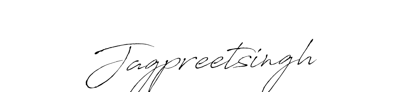 Make a beautiful signature design for name Jagpreetsingh. With this signature (Antro_Vectra) style, you can create a handwritten signature for free. Jagpreetsingh signature style 6 images and pictures png