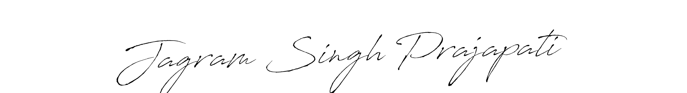 Design your own signature with our free online signature maker. With this signature software, you can create a handwritten (Antro_Vectra) signature for name Jagram Singh Prajapati. Jagram Singh Prajapati signature style 6 images and pictures png