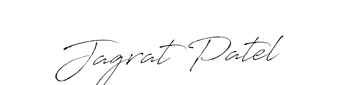 It looks lik you need a new signature style for name Jagrat Patel. Design unique handwritten (Antro_Vectra) signature with our free signature maker in just a few clicks. Jagrat Patel signature style 6 images and pictures png