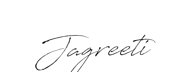 Jagreeti stylish signature style. Best Handwritten Sign (Antro_Vectra) for my name. Handwritten Signature Collection Ideas for my name Jagreeti. Jagreeti signature style 6 images and pictures png