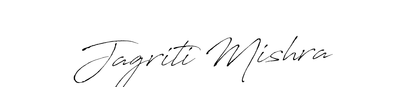 The best way (Antro_Vectra) to make a short signature is to pick only two or three words in your name. The name Jagriti Mishra include a total of six letters. For converting this name. Jagriti Mishra signature style 6 images and pictures png