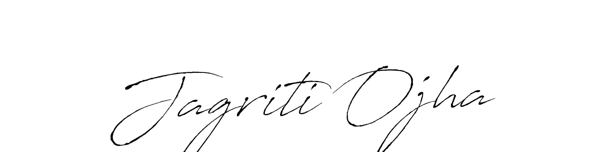 The best way (Antro_Vectra) to make a short signature is to pick only two or three words in your name. The name Jagriti Ojha include a total of six letters. For converting this name. Jagriti Ojha signature style 6 images and pictures png
