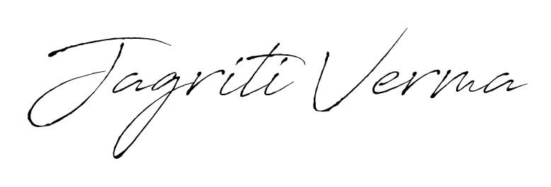 You can use this online signature creator to create a handwritten signature for the name Jagriti Verma. This is the best online autograph maker. Jagriti Verma signature style 6 images and pictures png