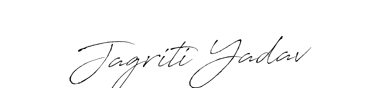 Antro_Vectra is a professional signature style that is perfect for those who want to add a touch of class to their signature. It is also a great choice for those who want to make their signature more unique. Get Jagriti Yadav name to fancy signature for free. Jagriti Yadav signature style 6 images and pictures png