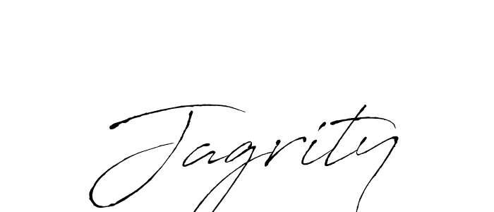 Jagrity stylish signature style. Best Handwritten Sign (Antro_Vectra) for my name. Handwritten Signature Collection Ideas for my name Jagrity. Jagrity signature style 6 images and pictures png