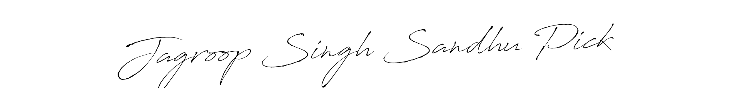 Antro_Vectra is a professional signature style that is perfect for those who want to add a touch of class to their signature. It is also a great choice for those who want to make their signature more unique. Get Jagroop Singh Sandhu Pick name to fancy signature for free. Jagroop Singh Sandhu Pick signature style 6 images and pictures png