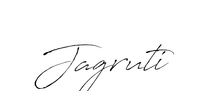 Design your own signature with our free online signature maker. With this signature software, you can create a handwritten (Antro_Vectra) signature for name Jagruti. Jagruti signature style 6 images and pictures png