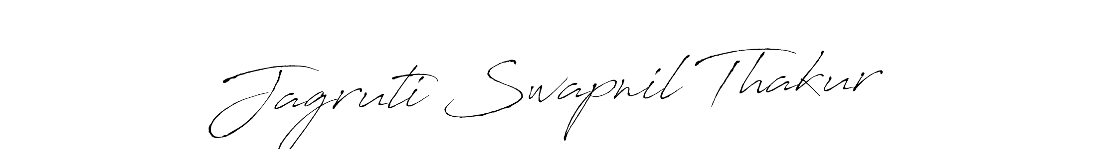 if you are searching for the best signature style for your name Jagruti Swapnil Thakur. so please give up your signature search. here we have designed multiple signature styles  using Antro_Vectra. Jagruti Swapnil Thakur signature style 6 images and pictures png