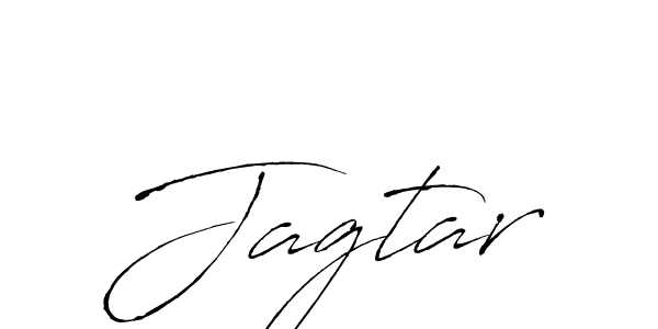 Make a beautiful signature design for name Jagtar. With this signature (Antro_Vectra) style, you can create a handwritten signature for free. Jagtar signature style 6 images and pictures png