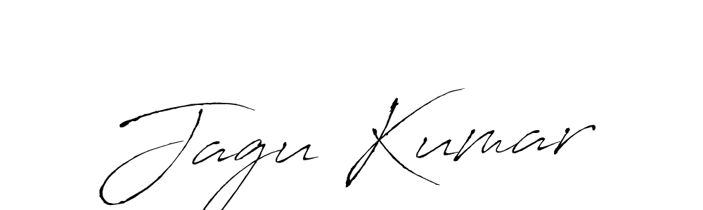 Design your own signature with our free online signature maker. With this signature software, you can create a handwritten (Antro_Vectra) signature for name Jagu Kumar. Jagu Kumar signature style 6 images and pictures png