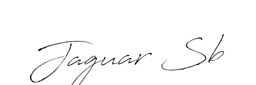 Jaguar Sb stylish signature style. Best Handwritten Sign (Antro_Vectra) for my name. Handwritten Signature Collection Ideas for my name Jaguar Sb. Jaguar Sb signature style 6 images and pictures png