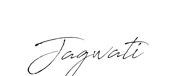 Create a beautiful signature design for name Jagwati. With this signature (Antro_Vectra) fonts, you can make a handwritten signature for free. Jagwati signature style 6 images and pictures png