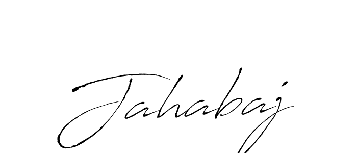 How to make Jahabaj name signature. Use Antro_Vectra style for creating short signs online. This is the latest handwritten sign. Jahabaj signature style 6 images and pictures png