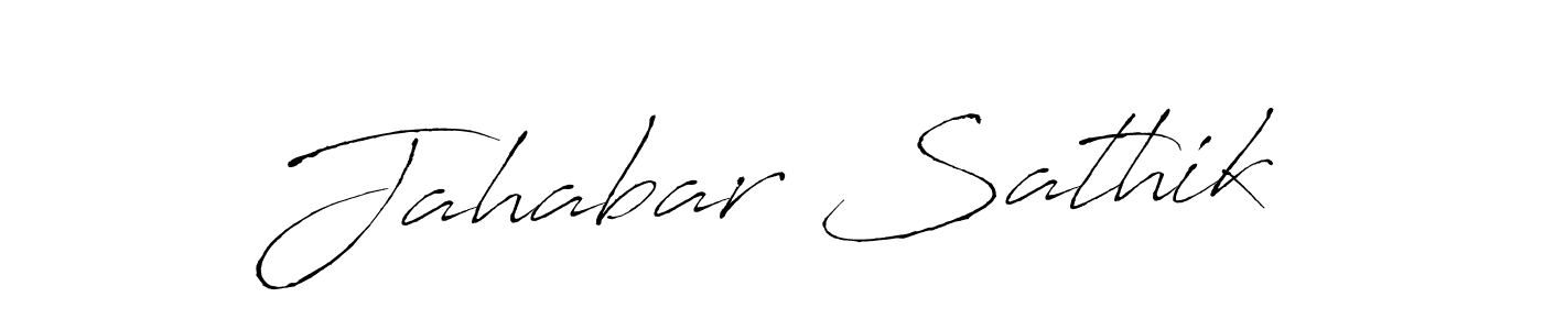 Also we have Jahabar Sathik name is the best signature style. Create professional handwritten signature collection using Antro_Vectra autograph style. Jahabar Sathik signature style 6 images and pictures png