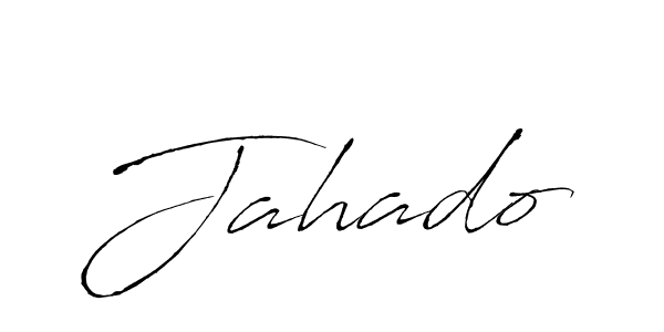 Create a beautiful signature design for name Jahado. With this signature (Antro_Vectra) fonts, you can make a handwritten signature for free. Jahado signature style 6 images and pictures png
