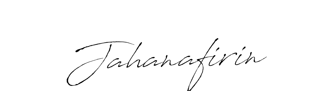 How to make Jahanafirin signature? Antro_Vectra is a professional autograph style. Create handwritten signature for Jahanafirin name. Jahanafirin signature style 6 images and pictures png