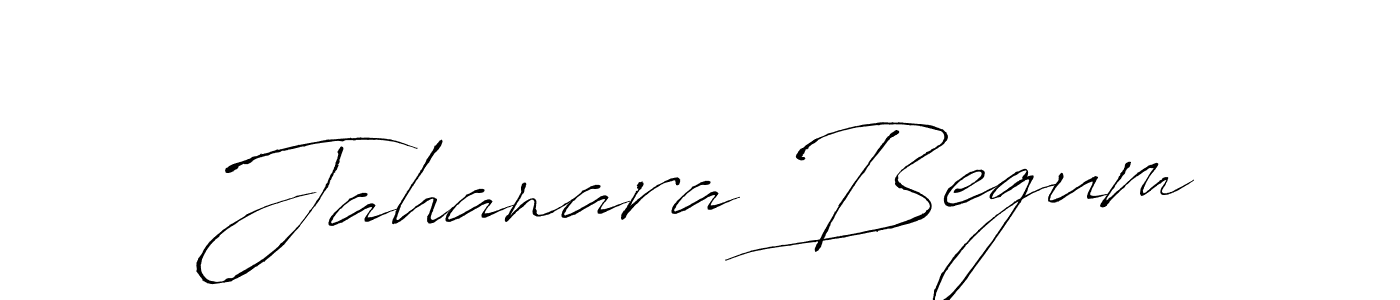 It looks lik you need a new signature style for name Jahanara Begum. Design unique handwritten (Antro_Vectra) signature with our free signature maker in just a few clicks. Jahanara Begum signature style 6 images and pictures png