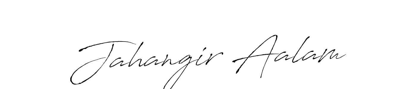 How to make Jahangir Aalam signature? Antro_Vectra is a professional autograph style. Create handwritten signature for Jahangir Aalam name. Jahangir Aalam signature style 6 images and pictures png