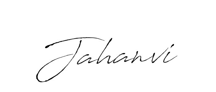 Create a beautiful signature design for name Jahanvi. With this signature (Antro_Vectra) fonts, you can make a handwritten signature for free. Jahanvi signature style 6 images and pictures png