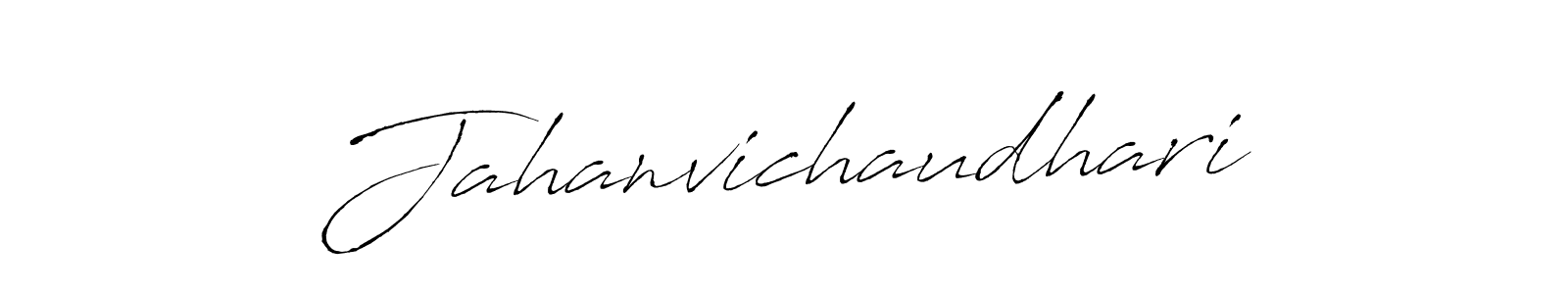How to Draw Jahanvichaudhari signature style? Antro_Vectra is a latest design signature styles for name Jahanvichaudhari. Jahanvichaudhari signature style 6 images and pictures png