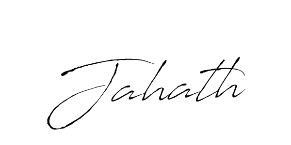How to make Jahath signature? Antro_Vectra is a professional autograph style. Create handwritten signature for Jahath name. Jahath signature style 6 images and pictures png